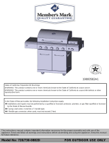 Members Mark 730-0882D Owner's manual