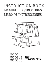 JANOME MyLock 744D Owner's manual