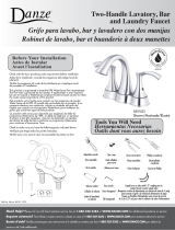 Danze Melrose Two Handle Laundry Faucet User manual
