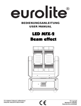 EuroLite LED MFX-4 Beam Effect User manual