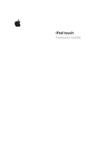 Apple iPod touch User manual