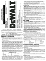 DeWalt DW433 User manual