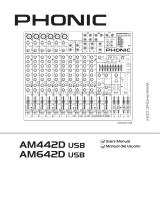Phonic AM 642D USB User manual