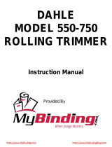 MyBinding Dahle 564 570 User manual