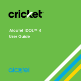Alcatel Idol 4 Cricket Wireless Owner's manual