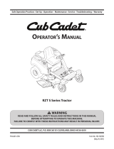 Cub Cadet RZT-S 46 FAB User manual