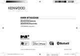 Kenwood KMM-BT502DAB Owner's manual