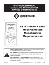 Greenlee 5880 User manual