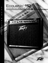 Peavey ECOUSTIC 112 User manual