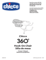 Chicco 360 Hook-On Chair Owner's manual