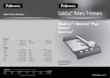 Fellowes Electron A3/180 Owner's manual