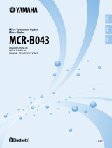 Yamaha MCR-B020 Owner's manual