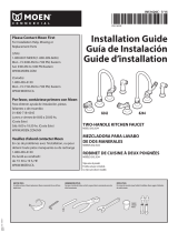 Moen 8244 Installation guide