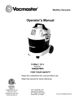 Craftsman VHB307WM Owner's manual