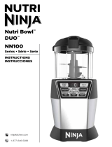 SharkNinja Nutri Bowl DUO NN100 series User manual