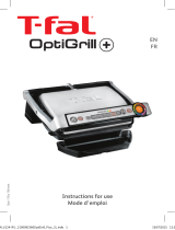 T-Fal OPTIGRILL Owner's manual