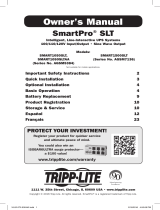 Tripp Lite SmartPro SLT UPS Owner's manual