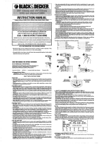 Black & Decker DR600 TYPE 3 Owner's manual