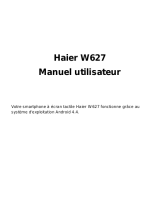 Haier W627 User manual