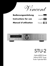 VINCENT STU-2 Owner's manual