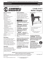 Campbell Hausfeld SB504099AV User manual