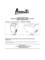 Avanti CFC83Q0WG Owner's manual