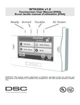 DSC WTK5504 User manual