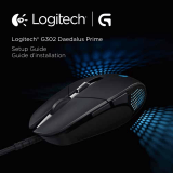 Logitech G302 Daedalus Prime MOBA Gaming Mouse Installation guide