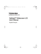 Toshiba PA3768A-1LCH LCD Monitor User guide