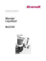 Brandt BLE250R Owner's manual