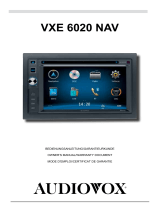 Audiovox VME 9125 NAV Owner's manual