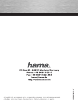 Hama 00049256 Owner's manual