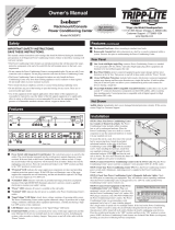Tripp Lite AV3500PC Isobar Owner's manual