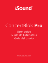 iSound ConcertBlok Pro User guide