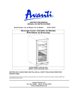 Avanti BCA3115S3S Owner's manual