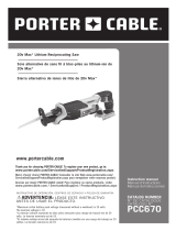 Porter-Cable PCC670 User manual