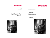 Brandt CAF815X User manual