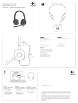 Logitech Stereo Headset H250 Quick start guide