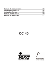 Teka CC 485 INOX User manual