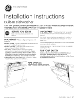 GE GDF510PMD4SA Installation guide