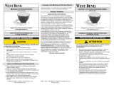 West Bend L5786 User manual