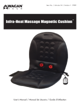 Wagan Infra-Heat Massage Magnetic Cushion User manual