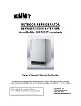 Summit SPR7OSST User manual