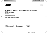 JVC KD-R871BTE Owner's manual