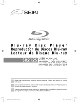 Seiki SR212S User manual