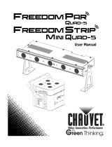 CHAUVET DJ Freedom Strip Mini Quad-5 User manual
