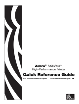 Zebra RXi Quick start guide