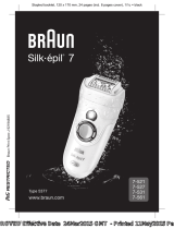 Braun 7-521,  7-527,  7-531,  7-561,  Silk-épil 7 User manual