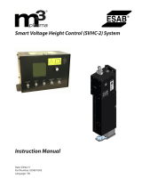 ESAB M3® Plasma Smart Voltage Height Control User manual