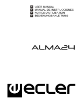 Ecler ALMA24 User manual
